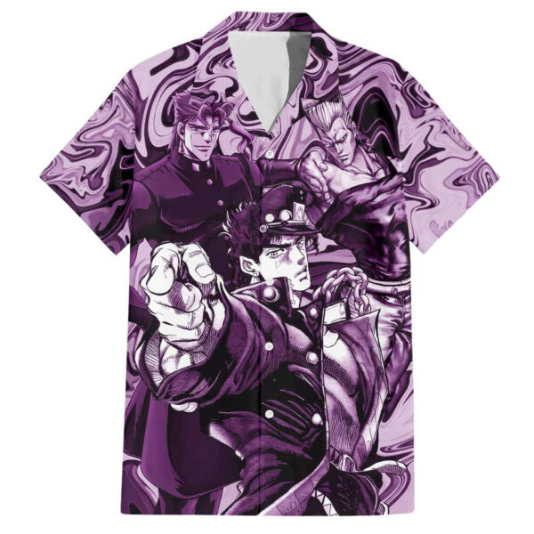 Lucid Stardust Crusaders Jojos Bizarre Adventure Hawaiian Shirt Anime Mix With Mable 1.jpg