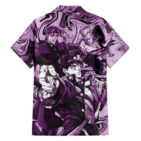 Lucid Stardust Crusaders Jojos Bizarre Adventure Hawaiian Shirt Anime Mix With Mable 2.jpg