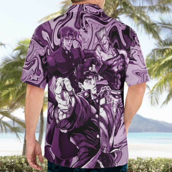 Lucid Stardust Crusaders Jojos Bizarre Adventure Hawaiian Shirt Anime Mix With Mable 4.jpg