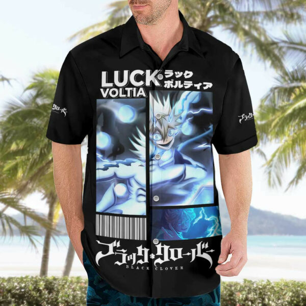 Luck Voltia Black Clover Hawaiian Shirt Anime 3.jpg