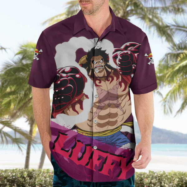 Luffy Gear 4 One Piece Hawaiian Shirt Anime 3.jpg