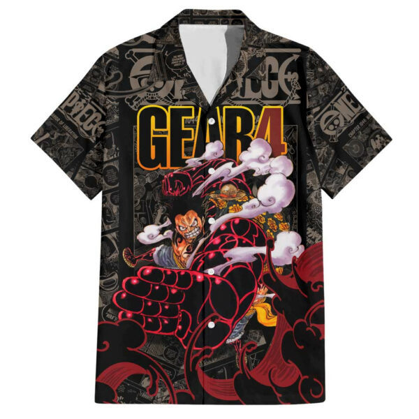 Luffy Gear 4 One Piece Hawaiian Shirt Pattern Manga Mix Anime 1.jpg