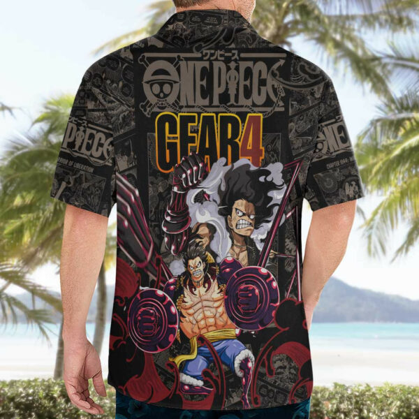 Luffy Gear 4 One Piece Hawaiian Shirt Pattern Manga Mix Anime 4.jpg