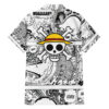 Luffy Gear 5 Awakening One Piece Anime Mixed Manga Hawaiian Shirt 2.jpg