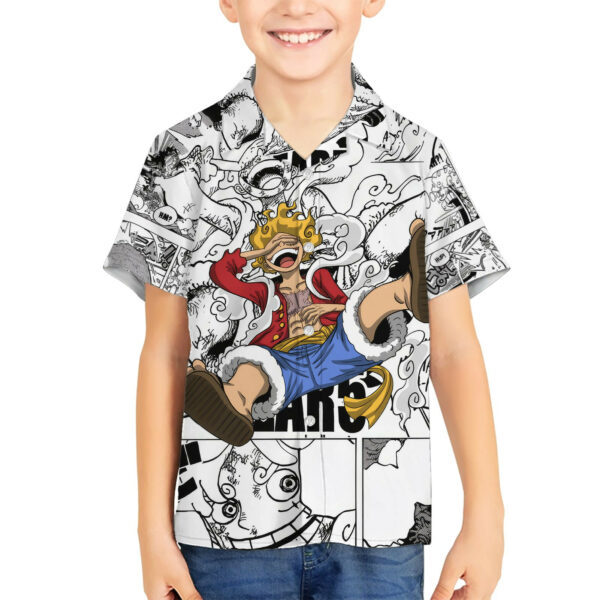 Luffy Gear 5 Awakening One Piece Hawaiian Shirt Anime Mix Manga 5.jpg