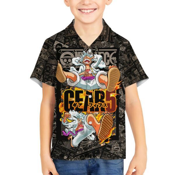 Luffy Gear 5 One Piece Hawaiian Shirt Anime Mix Manga 5.jpg