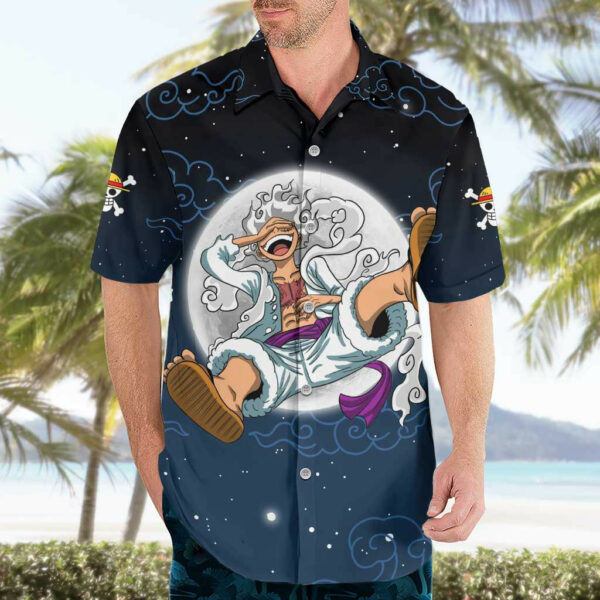 Luffy Gear 5 V2 One Piece Hawaiian Shirt Anime 3.jpg