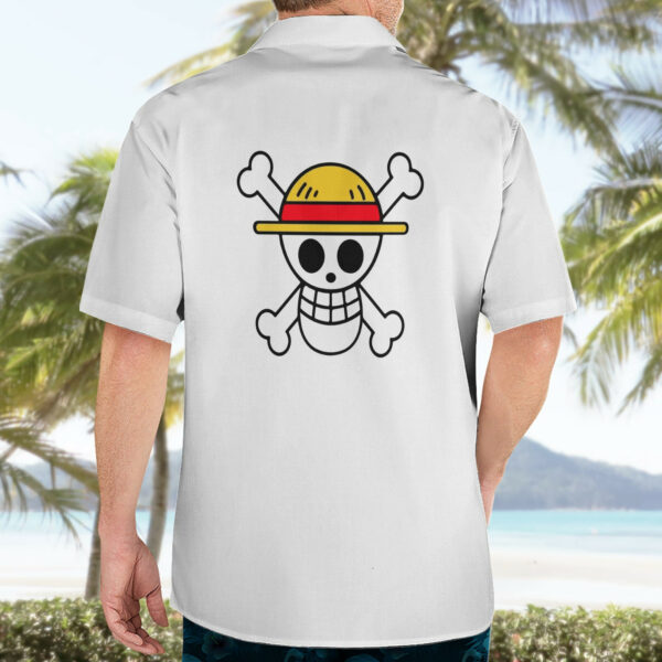 Luffy Gear 5 White Hair One Piece Streetstyle Hawaiian Shirt 4.jpg