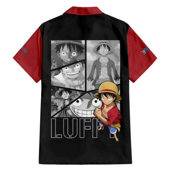 Luffy Mix Manga One Piece Hawaiian Shirt Anime Mix Manga 2.jpg