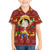 Luffy One Piece Hawaiian Shirt Anime Mix Christmas 5.jpg