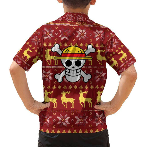 Luffy One Piece Hawaiian Shirt Anime Mix Christmas 6.jpg