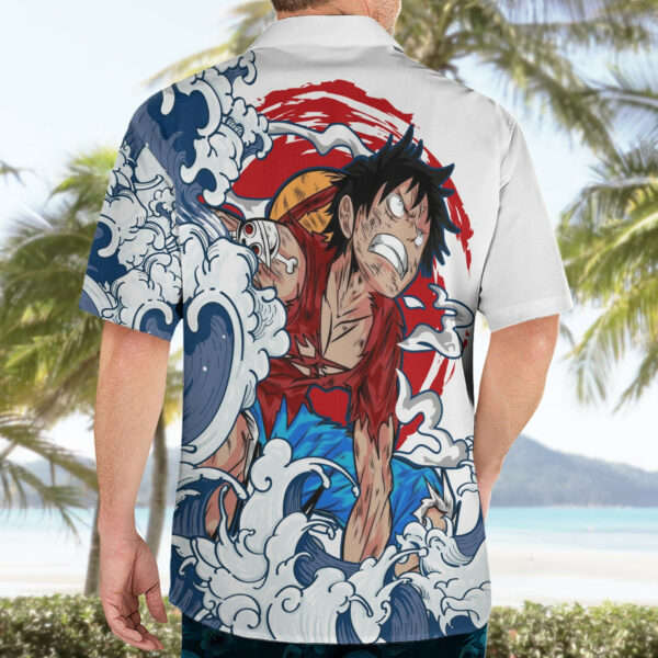 Luffy One Piece Hawaiian Shirt Anime Mix Japan Pattern 4.jpg
