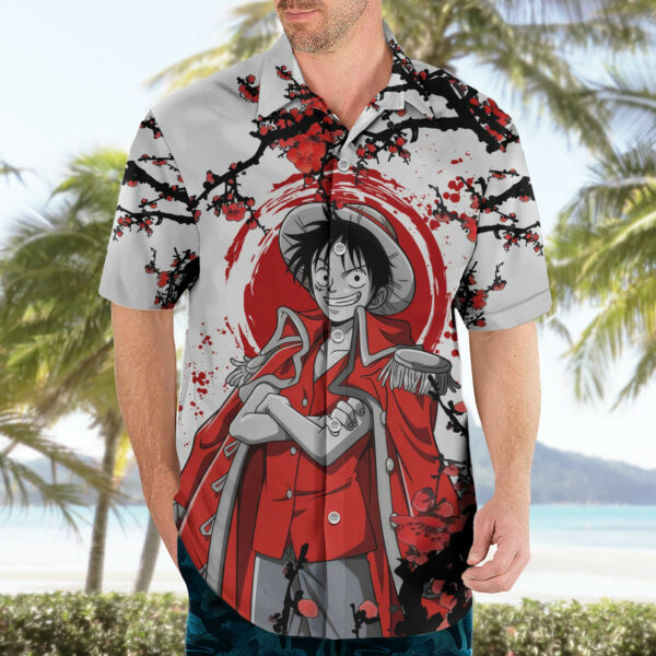 Luffy Pirate King Japan Style Hawaiian Shirt 3.jpg