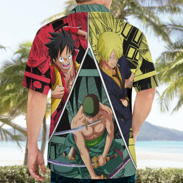 Luffy X Sanji X Zoro One Piece Hawaiian Shirt Anime 4.jpg
