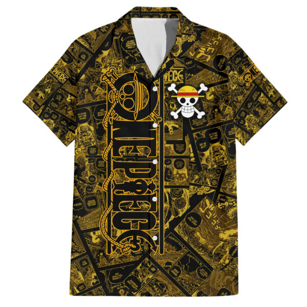Luffy Zoro Sanji One Piece Hawaiian Shirt Manga 1.jpg