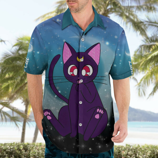Luna Cat Sailor Moon Hawaiian Shirt 3.jpg