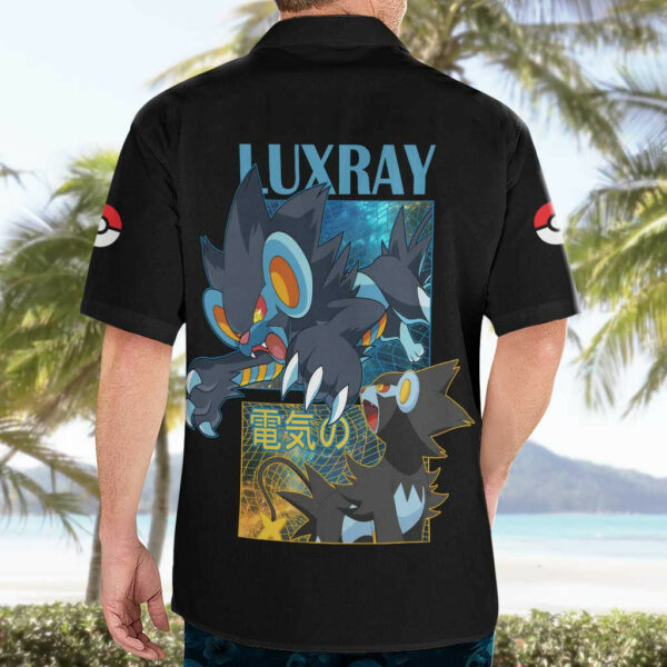Luxray Pokemon Hawaiian Shirt Anime 4.jpg