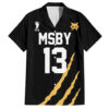 MSBY Atsumu Miya Number 13 Haikyu Hawaiian Shirt Anime Uniform 1.jpg