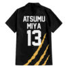 MSBY Atsumu Miya Number 13 Haikyu Hawaiian Shirt Anime Uniform 2.jpg