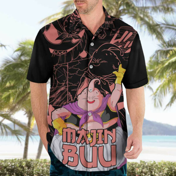Majin Buu Dragon Ball Hawaiian Shirt Anime Mix Manga 3.jpg