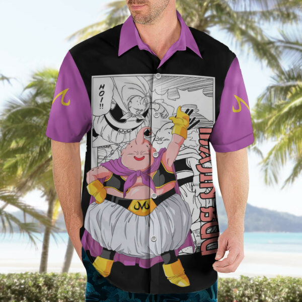 Majin Buu Hawaiian Shirt Dragon Ball Mix Anime Manga 3.jpg