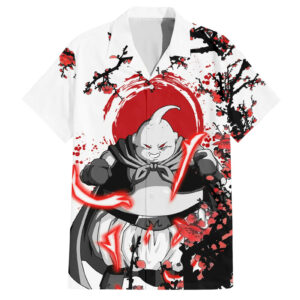 Majin Buu Japan Style Anime Hawaiian Shirt 1.jpg