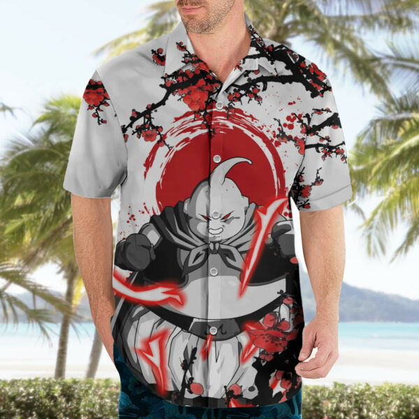 Majin Buu Japan Style Anime Hawaiian Shirt 3.jpg