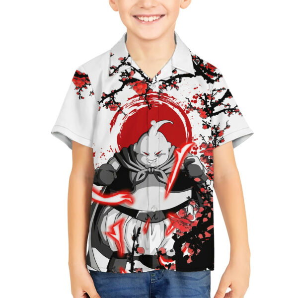 Majin Buu Japan Style Anime Hawaiian Shirt 5.jpg