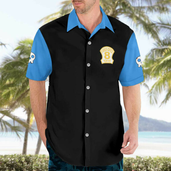 Maki Oze Fire Force Hawaiian Shirt Japan Anime 3.jpg