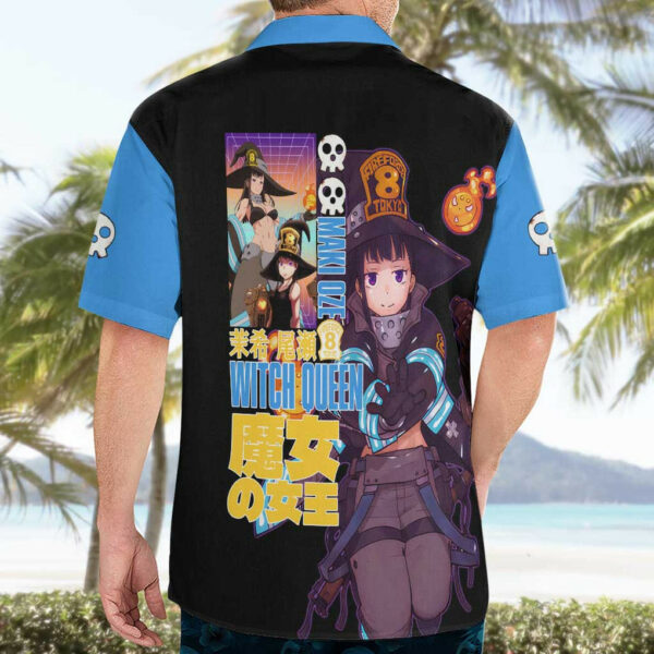 Maki Oze Fire Force Hawaiian Shirt Japan Anime 4.jpg