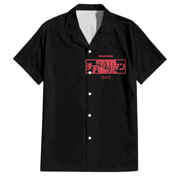 Makima Chainsaw Man Hawaiian Shirt Anime 1.jpg