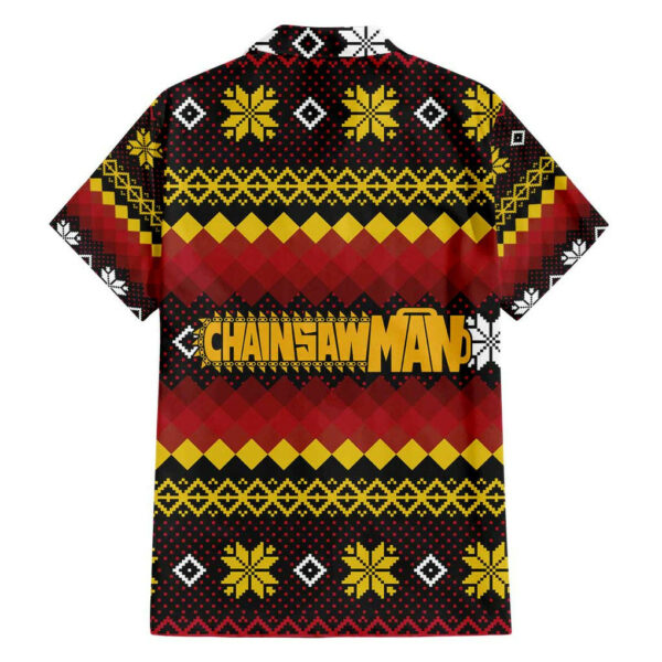 Makima Chainsaw Man Hawaiian Shirt Anime Mix Christmas 2.jpg