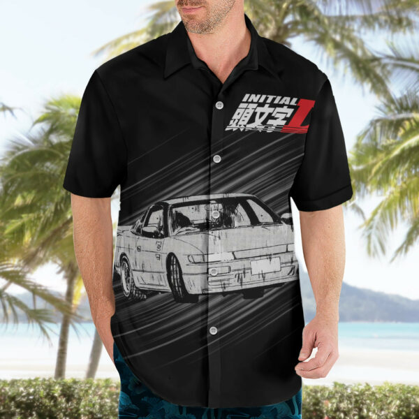 Mako Sato SilEighty Initial D Hawaiian Shirt Manga Mix Anime 3.jpg