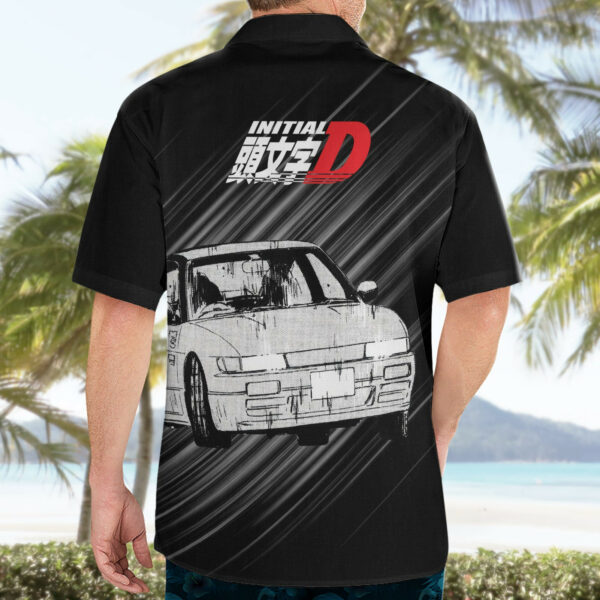 Mako Sato SilEighty Initial D Hawaiian Shirt Manga Mix Anime 4.jpg