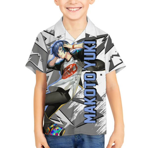 Makoto Yuki Hawaiian Shirt Anime Mix Polygon Cyber 5.jpg