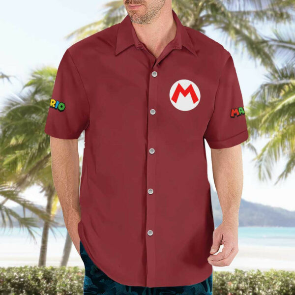 Mario Bros Mario Bros Hawaiian Shirt Anime Mix 3D Game 3.jpg