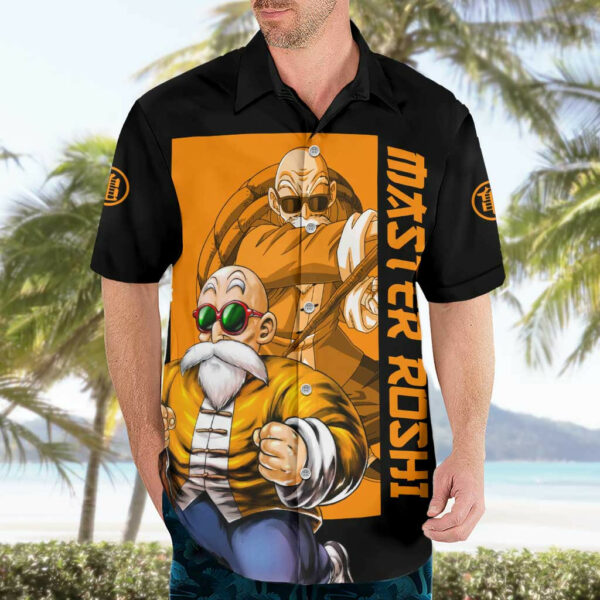 Master Roshi Dragon Ball Z Hawaiian Shirt Anime 3.jpg