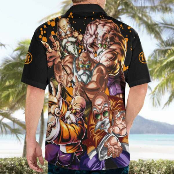 Master Roshi Dragon Ball Z Hawaiian Shirt Anime 4.jpg