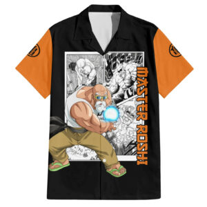 Master Roshi Hawaiian Shirt Dragon Ball Anime Mix Manga 1.jpg