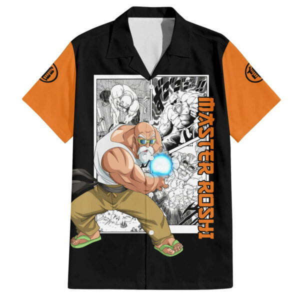 Master Roshi Hawaiian Shirt Dragon Ball Anime Mix Manga 1.jpg