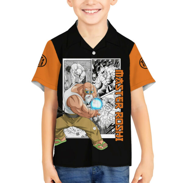 Master Roshi Hawaiian Shirt Dragon Ball Anime Mix Manga 5.jpg