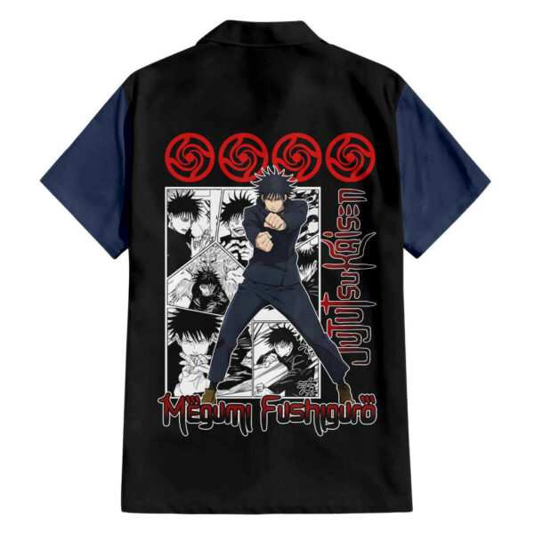 Megumi Fushiguro Jujutsu Kaisen Hawaiian Shirt Anime Mix Manga 2.jpg