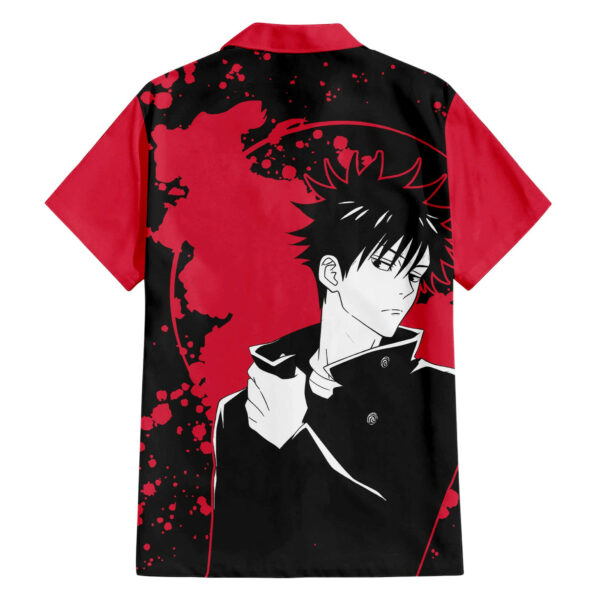 Megumi Fushiguro Jujutsu Kaisen Hawaiian Shirt Manga Style Art 2.jpg