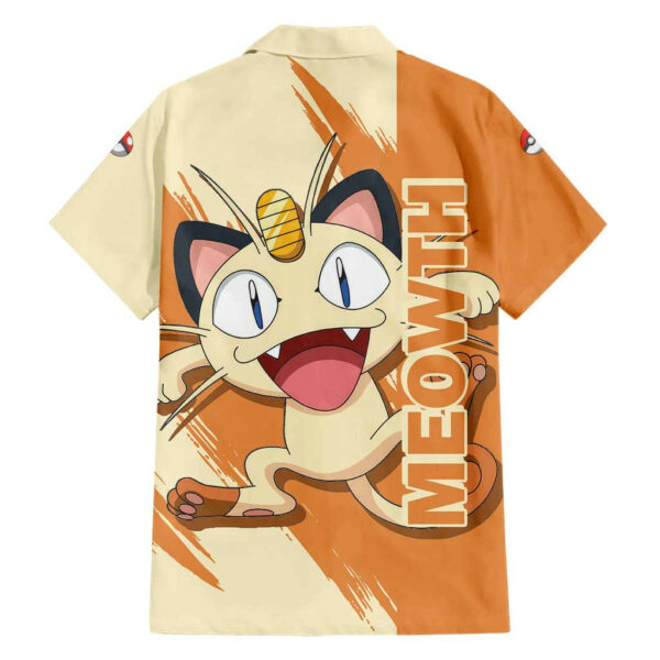 Meowth Pokemon Hawaiian Shirt Anime 2.jpg