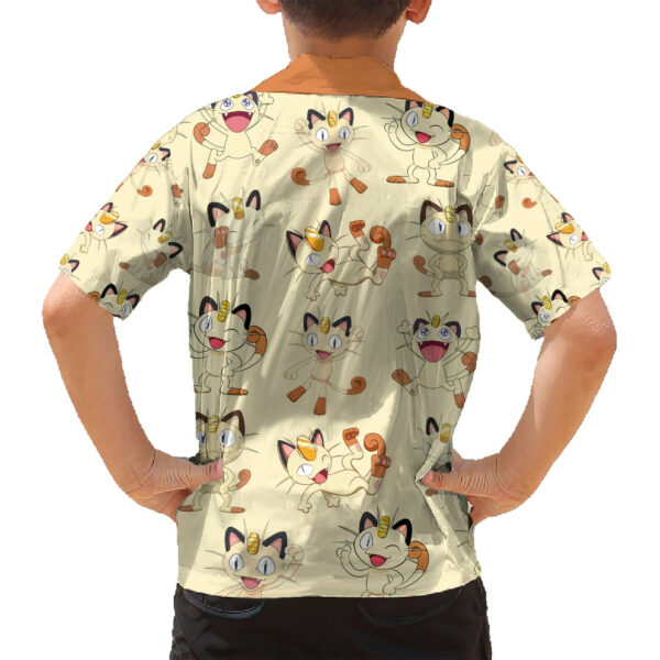 Meowth Pokemon Hawaiian Shirt Pattern 6.jpg