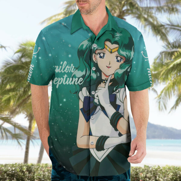 Michiru Kaioh Hawaiian Shirt Sailor Neptune Sailor Moon Anime 3.jpg