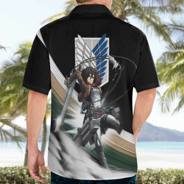Mikasa Ackerman Attack On Titan Hawaiian Shirt Anime 4.jpg