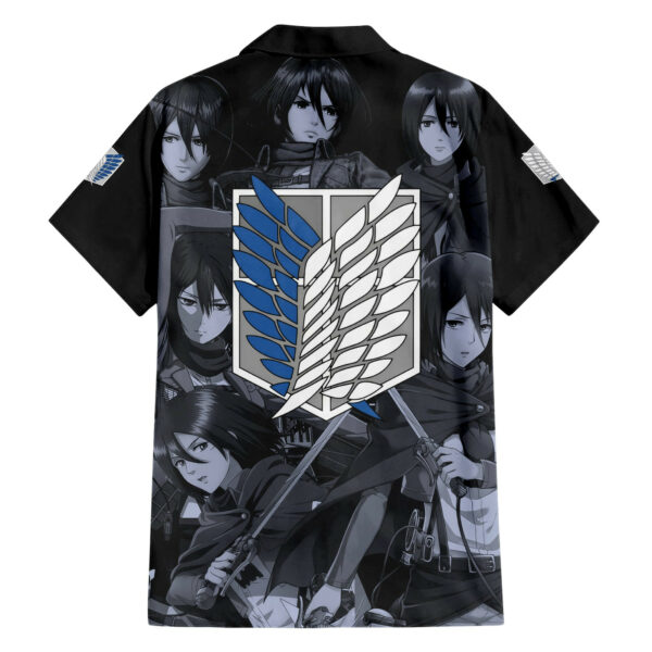 Mikasa Ackerman Attack On Tittan Hawaiian Shirt Anime Mix Manga 2.jpg