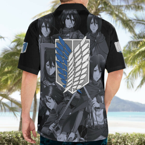 Mikasa Ackerman Attack On Tittan Hawaiian Shirt Anime Mix Manga 4.jpg