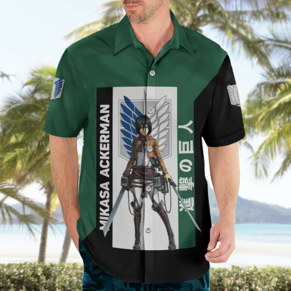 Mikasa Ackerman Hawaiian Shirt 3.jpg